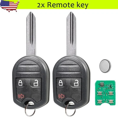 2 substitutos para 2011 2012 2013 2014 2015 Ford Edge Explorer chave de carro controle remoto fob - Imagem 1 de 4