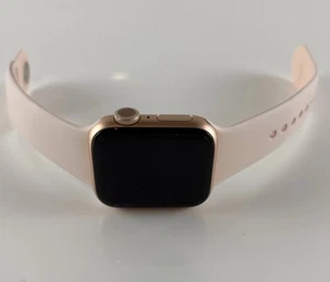 Apple Watch Series 6 40mm Gold Aluminum Case with Pink Sand Sport Band - Used - Picture 1 of 14