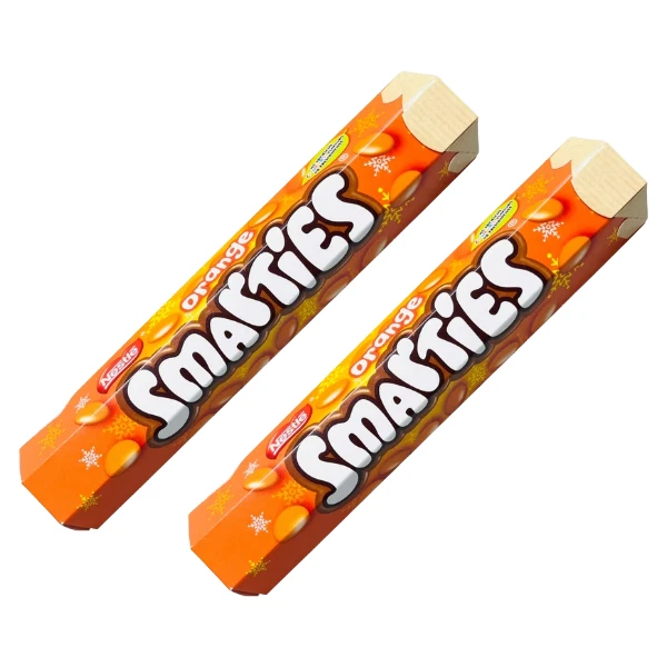 Nestle SMARTIES Orange chocolate drags -Pack of 2- FREE SHIPPING - Image 1 of 1