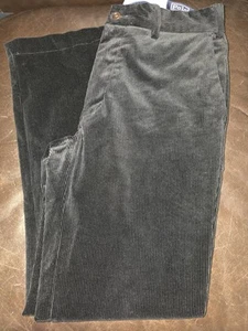 Polo by Ralph Lauren Corduroy Pants Mens 33/32 Classic Fit Black Chino Cotton - Picture 1 of 7