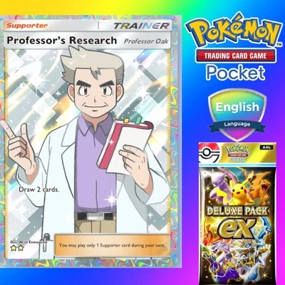 Professor Research (Oak) PTCGP – Pokémon TCG Pocket  - Image 1 of 2