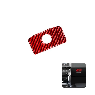 Fit for Jaguar F-Pace X761 2016-19 Carbon Fiber Glove Box Handle Sticker Trim Foto 1 de 4