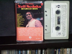 NEIL SEDAKA 20 GREAT HITS - AUSTRALIAN CASSETTE TAPE - Picture 1 of 3