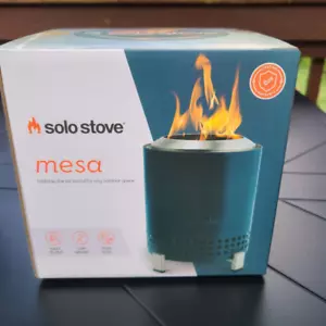S*A*L*E* Soloherd Tischplatte Feuerstelle raucharm Dual Fuel Wasser blau NEU - Bild 1 von 6