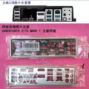 Asus Sabertooth Z170 Mark 1 Mainboard Rückwandplatine E/A Shield - Bild 1 von 1
