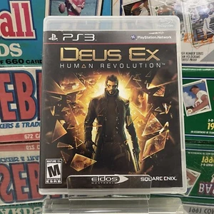 PlayStation 3 Deus EX Human Revolution Video Game Used Complete PS3 - Picture 1 of 3