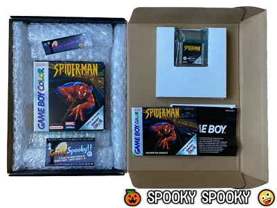 Spider-Man Nintendo Game Boy Color - UK PAL GC CIB - High Quality Packing - Image 1 of 4