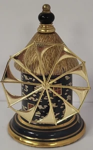 Venus Cha. No 5 Porcelain Perfume Windmill Handmade in Greece - Picture 1 of 6