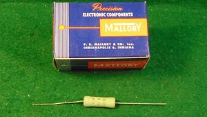 MALLORY 4.7K OHM 10% 3 WATT  WIREWOUND RESISTOR NOS