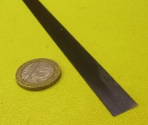 1095 Hartblau gehärteter Federstahl Unterlegscheibe 0,006" x 0,500" breit x 1200" lang - Bild 1 von 17