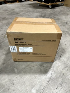 QSC AD-P4T-BLK  AcousticDesign Series 4.5" 2-Way30W Pendant-Mount Speaker(Black) - Picture 1 of 2