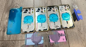 Carcasa de repuesto para iPhone 13 PRO MAX marco chasis trasero cubierta Reino Unido - Imagen 1 de 1