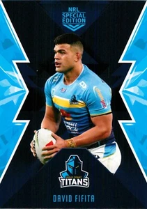2025 Gold Coast Titans NRL TLA Special Edition Card - David Fifita - Picture 1 of 3