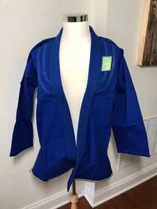 Brazilian Fight Wear "BAHIA" Jiu-Jitsu Kimono, Blue, Adult 1 - Picture 1 of 12