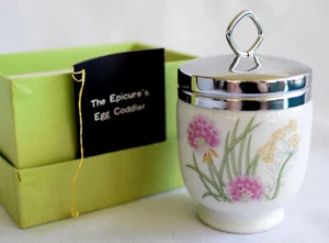 Shafford Herbs & Spices Porcelain Double Egg Coddler-n Box-Original Instructions - Picture 1 of 10