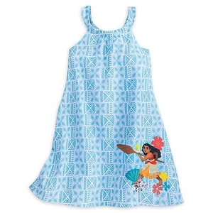 Disney Store Moana Girl Swimsuit Cover Up Size 5/6 - Picture 1 of 1