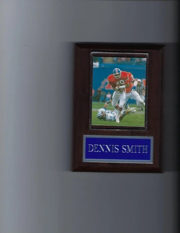 DENNIS SMITH PLAQUE DENVER BRONCOS FOOTBALL NFL Cover