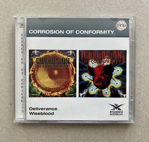 Corrosion Of Conformity, Deliverance + Wiseblood (2009) CD, 2 Disc-Set, 2xCDs - Picture 1 of 4