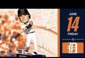 Houston Astros Jose Altuve 2000 Hit Series Bobblehead Part 1 SGA 6/14/24 - Picture 1 of 5