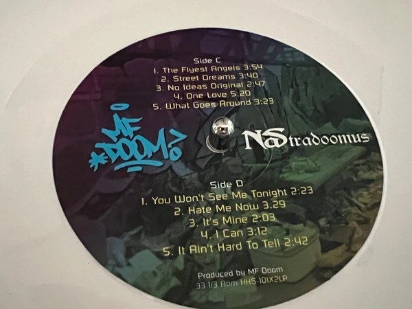 MF DOOM / NAS " NASTRADOOMUS VOL 2 " NEW VINYL LP HIP HOP RAP - Image 1 of 1