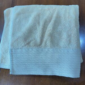 merlo hotel collection bath towel beige 100% cotton 24x50 modern classic