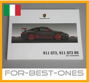Nuovo Italiano Porsche 911 GT3 GT3RS 997 manuale Libretto di uso manutenzione - Picture 1 of 9
