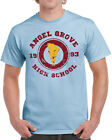 607 Angel Grove High School mens T-shirt power super heroes rangers costume new