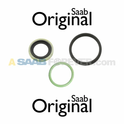 SAAB BRAKE VACUUM BOOSTER PUMP SEAL KIT VAC 9-3 99-03 9-5 99-09 NEW GENUINE OEM  - Image 1 of 4