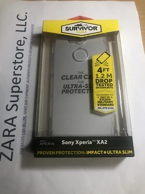 Griffin - Capa Survivor para Sony Xperia XA2 - Transparente - Imagem 1 de 4