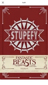 NEW Fantastic Beasts Harry Potter: STUPEFY Hardcover Ruled Journal - Foto 1 di 9
