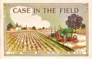 1920s J.I. Case Threshing Machine Co. ad booklet Case in the Field - reprint - Picture 1 of 4