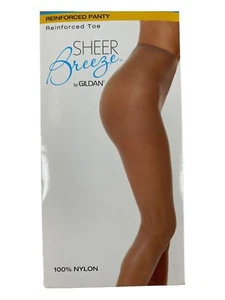 Pantimedias Gildan Mujer Talla Regular Transparente Negras Reforzadas Panty Puntera Reforzada - Imagen 1 de 4