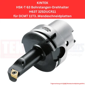 1 x KINTEK HSK-T 63 Taladro Soporte Giratorio H63T32SDUCR11 ¡NUEVO, ¡con factura! - Imagen 1 de 2