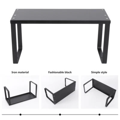 Storage Organizer Rack Stackable Shelf Risers Cabinets Countertop Shelf - Image 1 of 4