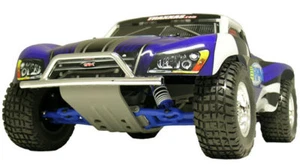 RPM Traxxas Slash 2WD Chrom Stoßstange vorne & Rutschplatte # 80953 - Bild 1 von 1