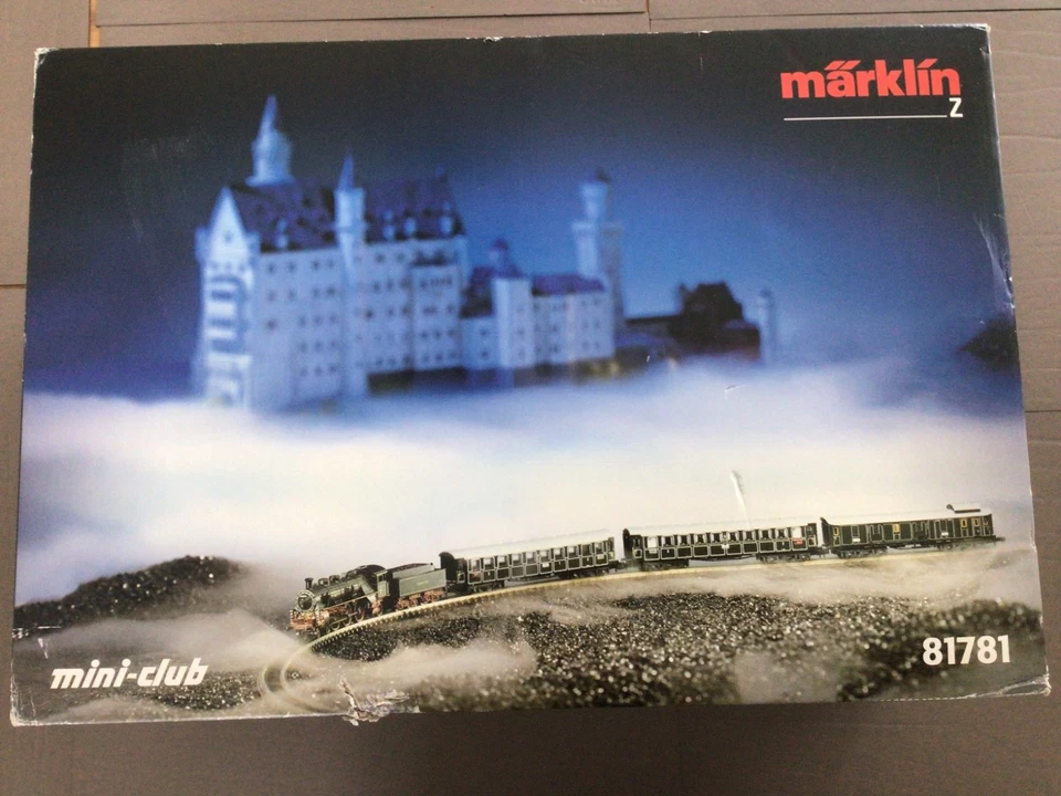 Märklin Spur Z, Startpackung 81781, Neuschwanstein, Königl. Zug, OVP, unbespielt - Bild 1 von 4