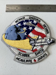 NASA STS‑51L “Challenger” Mission Patch – Embroidered Collector’s Patch - Picture 1 of 2