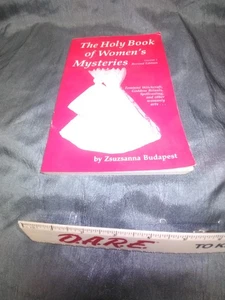 The Holy book of Womens Mysteries Zsuzsanna Budapest witchcraft free shipping - Picture 1 of 5