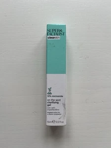 Super Facialist on the Spot Clarifying Gel 15ml Spot Treatment for Acne BNIB - Picture 1 of 1