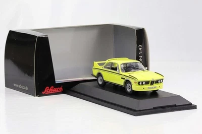 1:43 BMW 3.0 CSL versione De Course giallo Schuco pressofuso 450235000 - Immagine 1 di 3