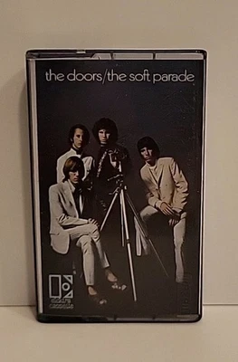 THE DOORS - The Soft Parade - CASSETTE Tape ELEKTRA - 1980 Rock JIM MORRISON - Image 1 of 2