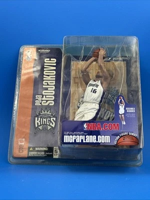 Figura Peja Stojakovic McFarlane Sports Picks Serie 6 Variante Reyes Púrpura L47 Foto 1 de 4