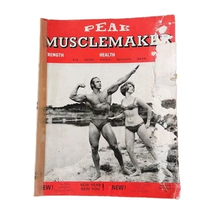 PEAK - Physique Fitness Bodybuilding Magazine - Volume 1 Number 11 70's Damaged  - Picture 1 of 12