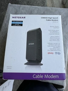 NETGEAR CM600 HIGH SPEED CABLE MODEM DOCSIS 3.0 - Zdjęcie 1 z 4