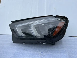 MERCEDES BENZ GLE350 HEADLIGHT LEFT DRIVER MULTIBEAM LED 2020 2021 2022 2023 OEM - Picture 1 of 17