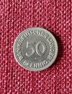50 Pfennig - Bank Deutscher Länder - 1949 - F - Bild 1 von 2