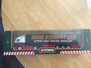 corgi , eddie stobart LTD Volvo curtainside trailer 1998. - Picture 1 of 6
