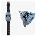 NEW  Military Aircraft Fighter Jet Watch transforming Gray Color