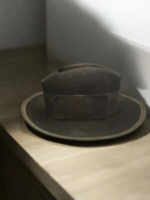 Betmar New York Women’s Navy Blue Fedora 100% Wool Hat - Image 1 of 3