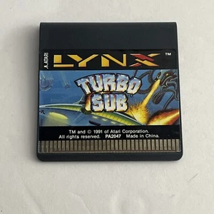 Atari Lynx Turbo Sub cart only tested - Picture 1 of 2
